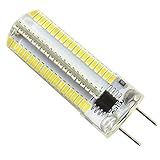 Pack 10,G8 LED Bulb Dimmable 110V 120V 130V 4W 520 Lumen 152PCS 3014 SMD Silicone Daylight Chandelie