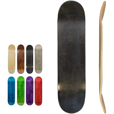 USA スケボー 8.0 デッキ 5枚 ブランク デッキテープ付き (5枚)D1