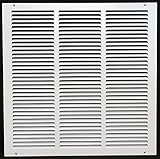 18" x 18" RETURN GRILLE - Easy Air FLow - Flat Stamped Face [並行輸入品]