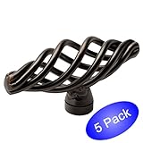 Cosmas 9991orbオイルはブロンズキャビネットノブパック ブロンズ 9991ORB - 5 Pack