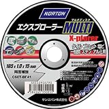 TRUSCO NORTON 切断砥石 エクスプローラーマルチ 105 2TW100XPGYC1060 10個分