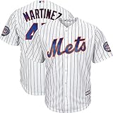 Pedro Martinezニューヨーク・メッツ# 45 MLB 2015 Hall of Fameパッチクールベースホームジャージー(メンズXXL )