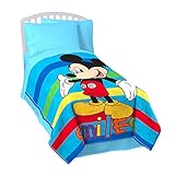 Disney Junior Mickey Mouse Clubhouse Play Twin Fleece Blanket, 62 X 90