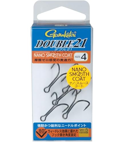 Amazon | がまかつ(Gamakatsu) ダブルフック ダブル 22 ミドル