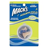 (マックス） Mack's 耳栓 アコースティック フォーム コード付き [並行輸入品]