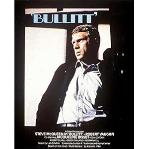 小ポスター、米国版「ブリット」スティーブ・マックイーン 小ポスター、米国版「ブリット」スティーブ・マックイーン