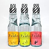 オシャレラムネ『フルーラ』飲み比べ3本セット200ml×3本/サイダー/マツコ