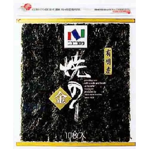ニコニコのり 九州有明海産焼のり 金