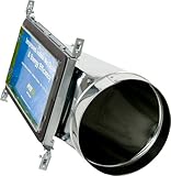 Speedi-Boot SBH-6127 EB 6-Inch Width by 12-Inch Length to 7-Inch Diameter Torpedo End Register Vent 