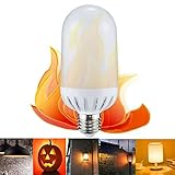 フレームランプ POTOJP クリスマス 4W LED 400ルーメン 装飾ラントランプ 3モードイルミネーション E26/E27 電飾LEDキャンドルライト 360°照明電球 ゆらぎ 火 暖光 雰囲