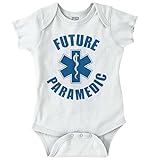 Briscoブランド新しい両親Future ParamedicベビーシャワーギフトFunny Baby Onesieボディスーツ カラー: ホワイト