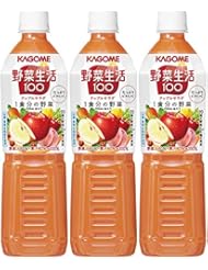 カゴメ 野菜生活100 アップルサラダ スマートPET 720ml&times;3本