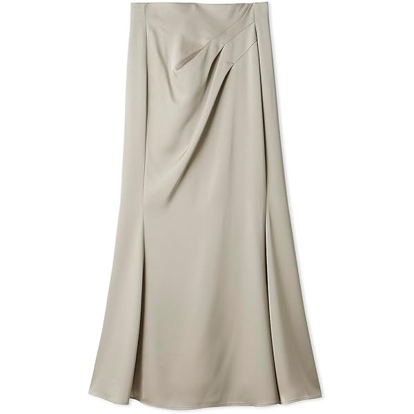 Amazon.co.jp: [セルフォード] サテンマーメイドテールスカート