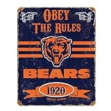 パーティー動物Bearsヴィンテージメタルサイン" Prod。タイプ:ファンショップ/ NFL「