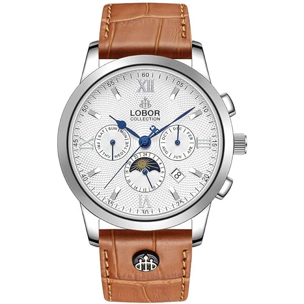 Amazon | 【公式ショップ】LOBOR ロバー 35MM 自動巻き マルチ