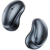 Nakamichi ワイヤレスイヤホン Bluetooth 6.0 「豆の形」イヤフォン ハンズフリー通話 超コンパクト 軽量 OP TW100 | 最大15時間再生 10mmドライバー 無線 ブルートゥースイヤホン