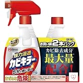 カビキラー ペアパック 本体＋詰替 400ml×2 カビ対策 掃除 originalステッカー 泡タイプ 大掃除 セット品
