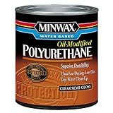 Minwax 23020 Minwax Water Based Polyurethane, 1/2 Pint by Minwax