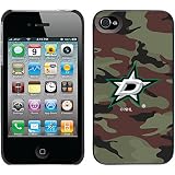 iPhone 4 / 4s Thinshield Case with NHLダラス星、フルカラーデザイン 401-8086-BK-FBC