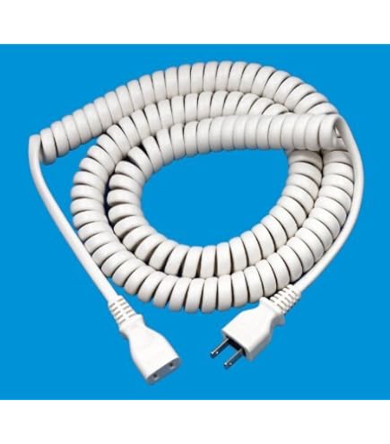 Amazon.co.jp: サンワサプライ カール電源延長コード 1.5m~3m TAP-EXC3