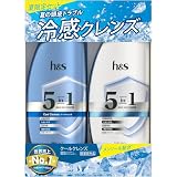 h&s 5in1 シャンプー&コンディショナーセット 340g+340g ポンプクールクレンズ 夏限定セット エイチアンドエス