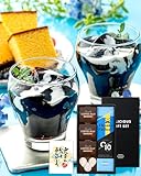 長崎心泉堂 父の日 ギフト お菓子 和菓子 スイーツ プレゼント コーヒー ゼリー 3個 カステラ セット メッセージ カード 付 珈琲 F