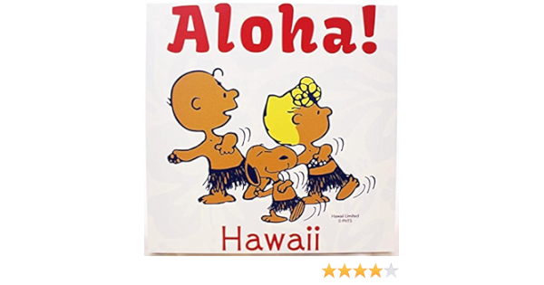 Amazon Co Jp 日焼けスヌーピーステッカー Aloha ホビー 通販
