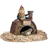Garden Gnome Statue - Garden Gnome Toad House - Frog House - Fairy Garden - Gnome Village [並行輸入品]