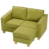 ソファ ソファー 収納 収納付き コンパクト カウチソファ スツール 2人掛け グリーン