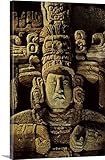 Kenneth Garrettプレミアムシックラップキャンバス壁アート印刷題名Maya、ホンジュラス、Copan、コーンGod 32" x 48" 2365544_24_32x48_none