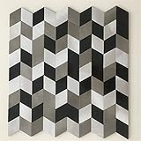 ピールとスティック自己粘着ビニールアート壁タイル、アイテムlsals05、12 " x 12 "セットof 11シート、簡単、DIYタイルBacksplashステッカー