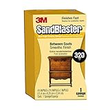 3M SandBlaster Dual Angle Sanding Sponge, 320-Grit, 2.625-Inch by 4.5-Inch [並行輸入品]