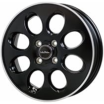 <ユキまっちゃん> ララパーム 黒 15in 5J +45 タイヤ付 ① LaLa Palm CUP | ホットスタッフコーポレーション