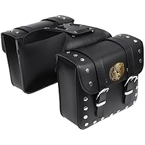 Amazon | バイクサイドバッグ 左右セット イーグル ブラック