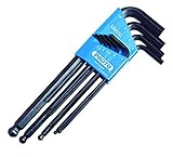 Stanley Proto J4996 Round Head Hex Key Set-Metric, 9-Piece [並行輸入品]