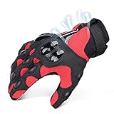 kemimoto グローブ バイク用グローブ メンズグローブ メッシュ 手袋 スマホ対応 オートバイ手袋 タッチパネル プロテクション手袋