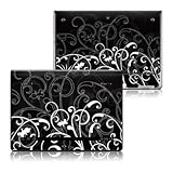 Sony Tablet S用スキンシール【B&W Fleur】