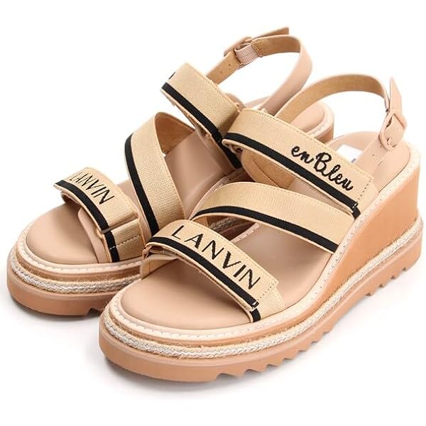 LANVIN スポーツサンダル Amazon | [ランバンオンブルー] スポーツサンダル トラックソールロゴ