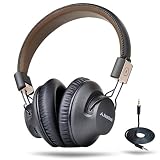 低レイテンシのオーバーイヤBluetoothーヘッドフォン|折り畳み式のヘッドセット、マイクとキャリーケースが付き | 無線或いは有線　テレビ、トーク、音楽、ゲーム使用でき。