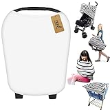 iZivウルトラソフト4-in-1マルチユースベビーストレッチカバーカーシートキャノピー/看護カバー/ショッピングカートカバー/インフィニティスカーフベビー用パーフェクトギフト（カラー16）