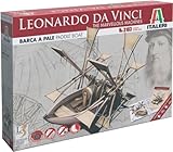 プラッツ イタレリ レオナルド・ダ・ヴィンチのパドルボート(外輪船) プラモデル IT3103