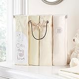 Clair de Lune 4 Piece Bedding Bale Gift Set, Cot, Cream by Clair de Lune
