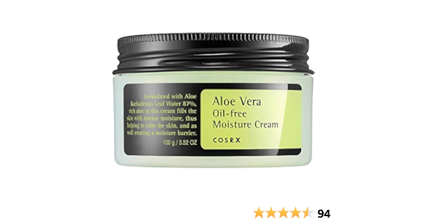 aloe vera oil free moisturizer
