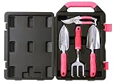Apollo Precision Tools DT3704P 4 Piece Garden Tool Kit, Pink [並行輸入品]