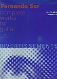 フェルナンドソルギター全集(5)~ディベルティメント 徳岡弘之 校訂 (GG305)