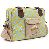 Pink Lining Yummy Mummy Diaper Bag, Sunflowers by Pink Lining