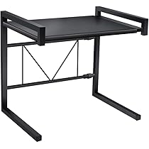 Amazon.co.jp: レンジ台 電子レンジ上ラック 43-65CM幅伸縮式