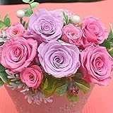 ピンクバラのプリザーブドフラワー　12時までのご注文は即日発送