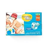 1パック11の媒体ベビースイミングパンツ (Carrefour) (x 6) - Carrefour Baby Swimming Pants Medium 11 per pack (Pack of 6