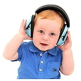 Kids Hearing Protection Earmuffs、ベビー耳保護ノイズリダクションfor Children Infants Fireworks屋外活動の完全に調節可能、0 – 12歳用